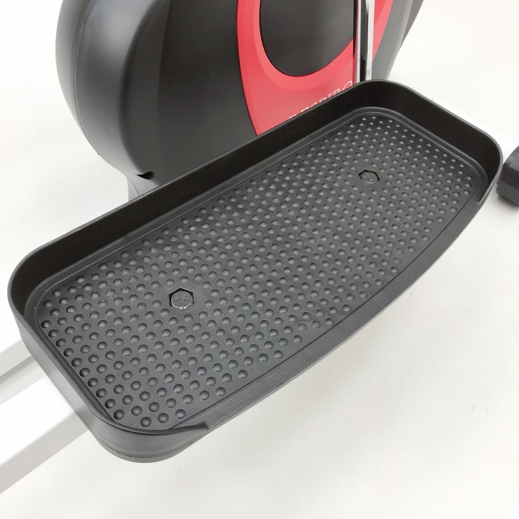 Luxury Elliptical Trainer with Seat - Space-Saving Home Fitness Bike