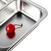 Shèngjiā Stainless Steel Multi-Compartment Meal Tray Set