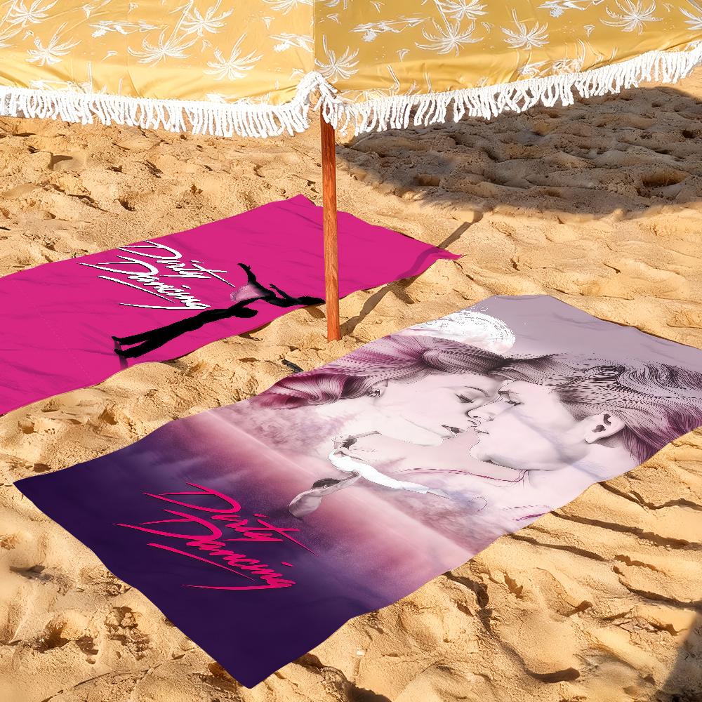 Classic Film Dirty D-dancing Beach Towel For Beaches Yoga Studios Gyms Hot Springs Swimming Pools And Picnics