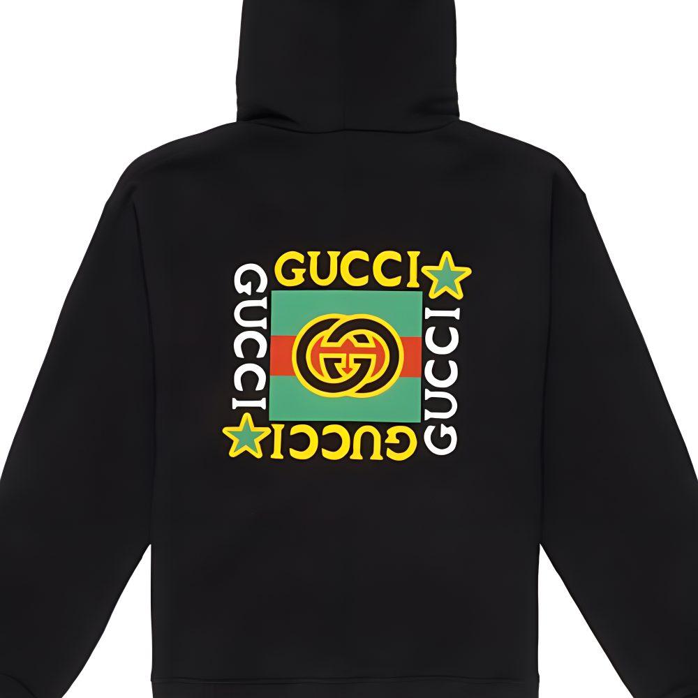 Previous Season Logo-print Hoodie 610140-XJB8V-1082