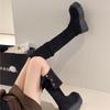 Fashion Winter Fashion Platform Heel Women Long Over The Knee Boots Street Style Height Increase Party Stripper Female Shoes