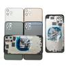 Carcasă Spate Pentru iPhone 11 Pro Max Ușă Baterie Spate Sticlă cu Cadru Șasiu Central Suport SIM Piese Chei Laterale Fără Piese Mici