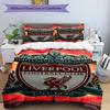 3pcs Duvet Cover Set (1*Duvet Cover + 2*Pillowcase, Without Core),football club.C Print Bedding Set, Bedroom Decor, All‑Season, Birthday Gift