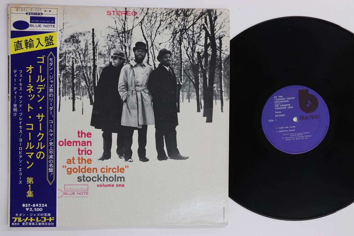 

LP Record ORNETTE COLEMAN - At The Golden Circle Stockholm Volu BST84224 BLUE NOTE 1973 US Obi Jazz Used