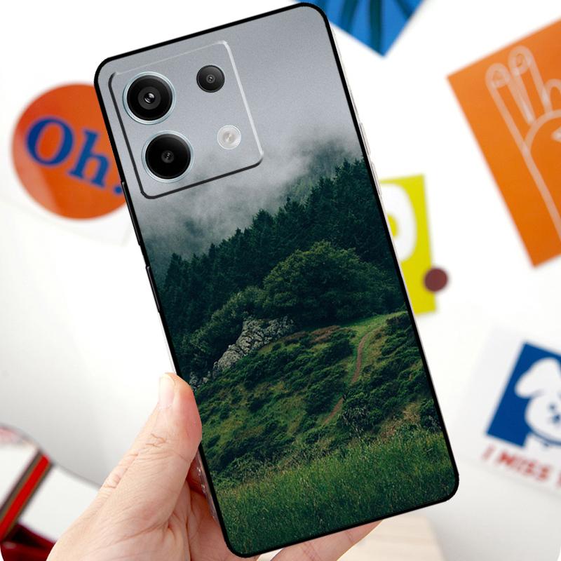 Forest Cloud Pattern Funda For Xiaomi Redmi Note 11 10 12 13 14 Pro 10S 11S 12S Case For Redmi 15 10C 13C 12C 14C