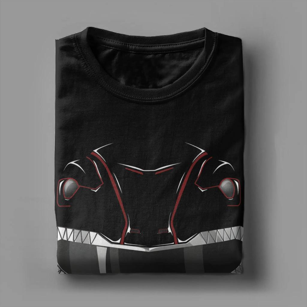 Unisex Unisexs Tshirts Power Rangers Red Ranger Amazing 100 Cotton Tees Short Sleeve T Shirts Round Neck Clothing Printed