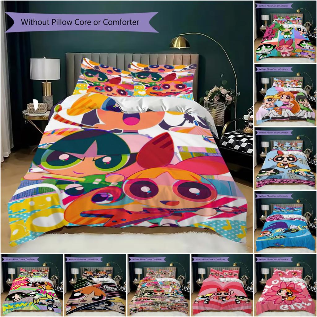 1 Pezzo Le Superchicche Set Copripiumino Trapunta Federa Decorazione Casa Regalo di Compleanno (1 * copripiumino + 2 * federa, senza nucleo)A13