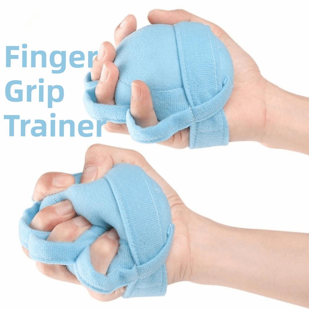 Ergonomic Finger Strength Trainer Soft Hand Strengthener Rehabilitation Tool