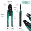 Mini Size Electric Terminal Crimping Pliers 10-26 AWG Hand Crimping Tool  Professional Use
