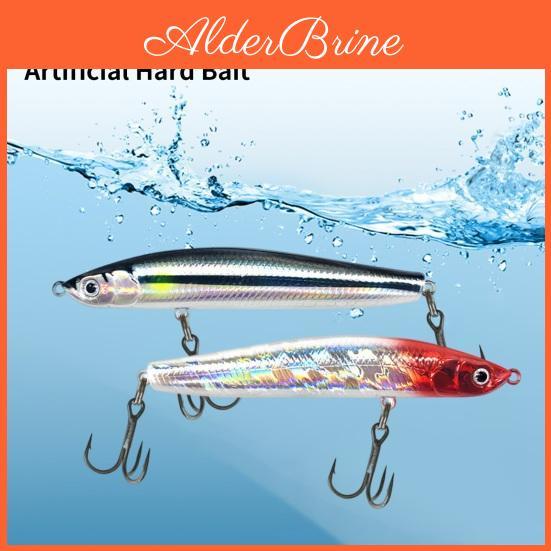 14g9cm Bait Looking Bionic Realistic Treble Hook Design Vibrant Color 3d Fish Eyes Streamline Artificial Hard Lure Fishing Tackle Gadget