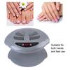 2 In 1 Grey Cool/Warm   Blow Temperature Sensor Nail Polish Dryer NaMachine