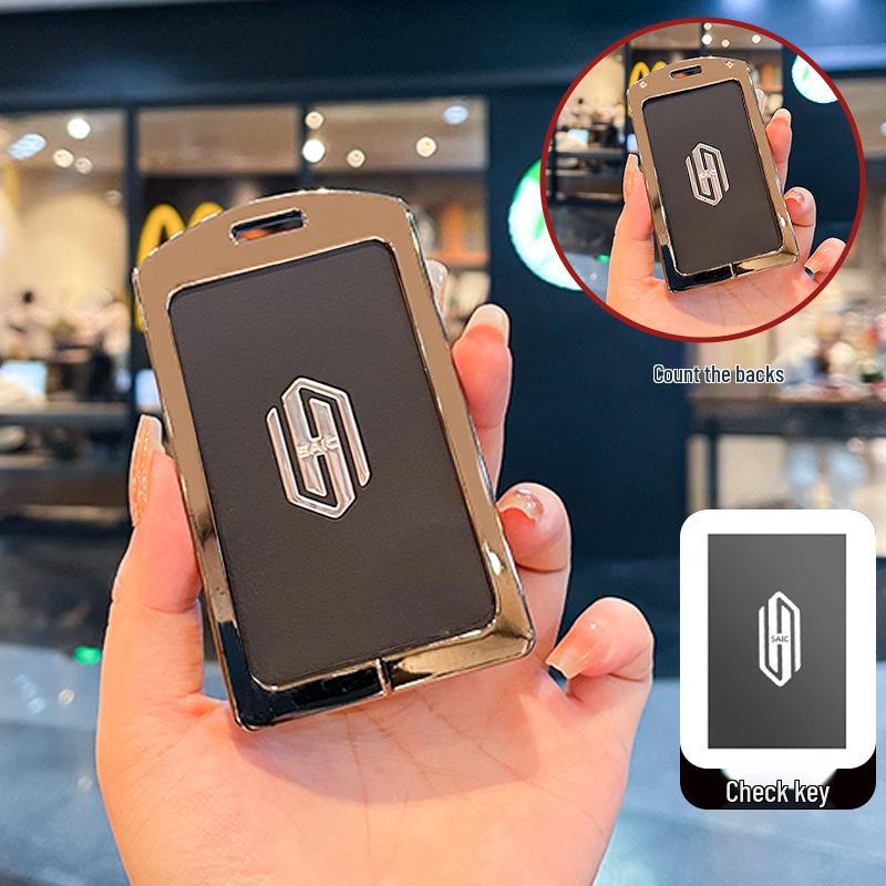 

Shangjie H5 Smart Key Case: SAIC Car NFC Card Holder Shell & Decorative Buckle Ornament (25 Models) Bagged