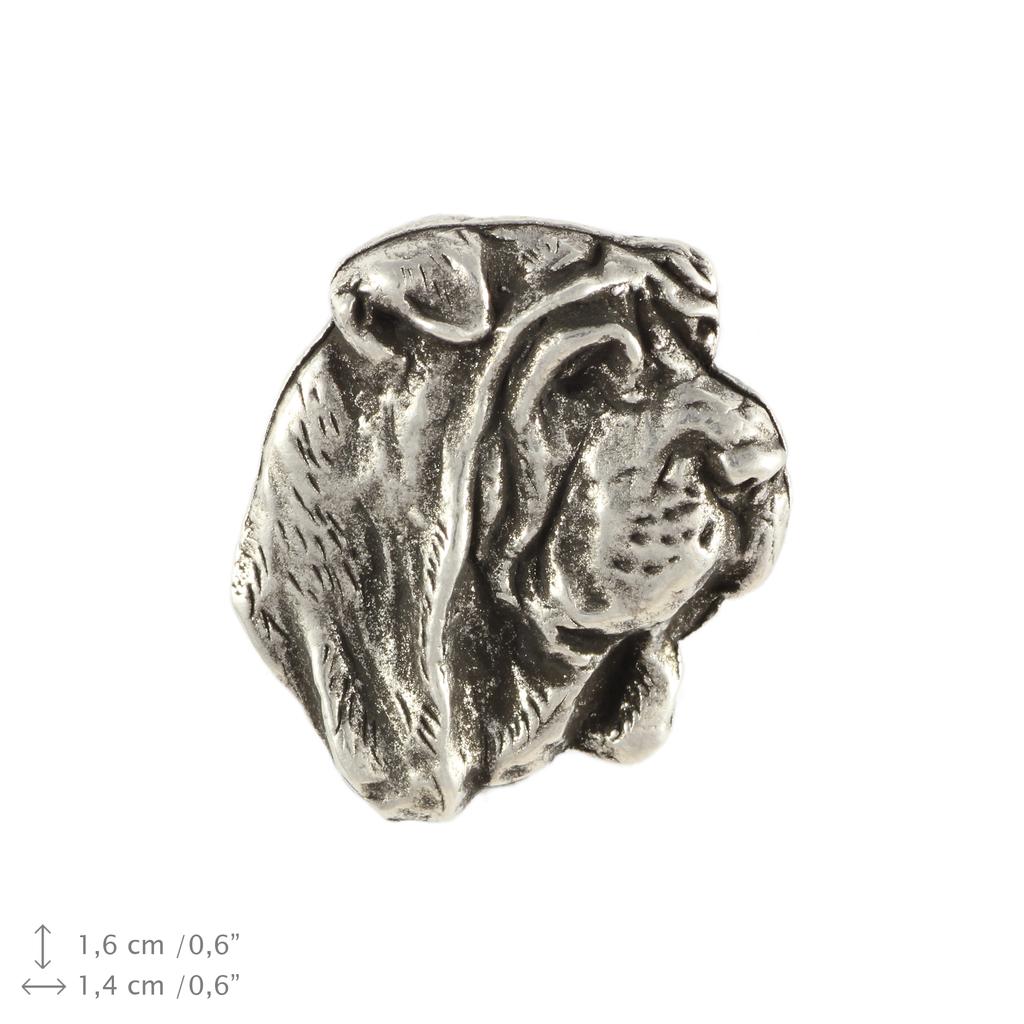 Shar Pei II - Dog brooch in a gift box, elegant pin, lapel pin for Art-Dog brand jacket