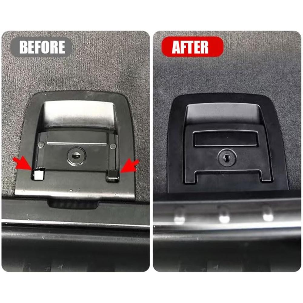 Rear Trunk Cargo Boot Floor Mat Carpet Handle For BMW X5 E70 X6 E71 51479120283