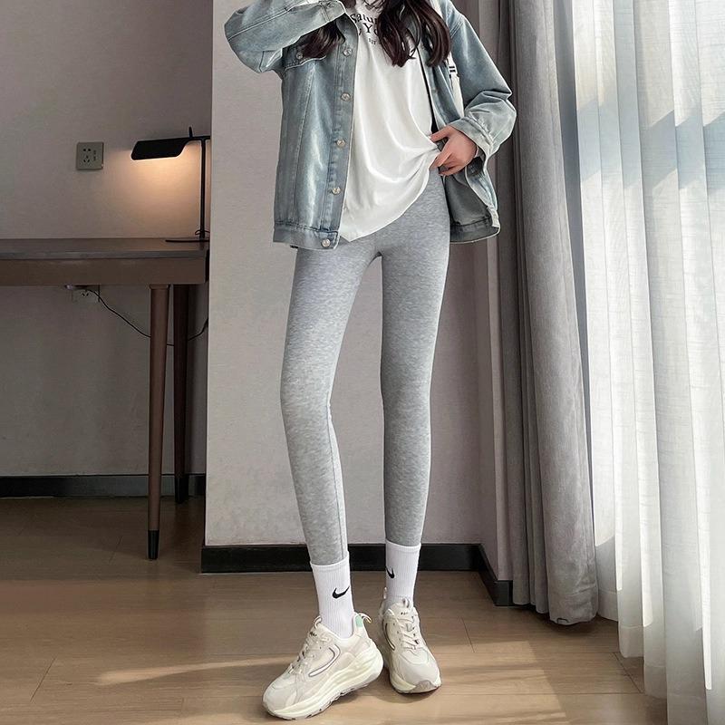 

Вельветовые леггинсы на резьбе для женщин, с высокой посадкой, облегающие, тонкие, холодостойкие и теплые осенние брюки, осень и зима XXL [Recommended 140-80kg]