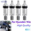 4X TPMS Replacement Tyre Pressure Monitor Sensor Valve Stem For Hyundai I40 Ix35 Kia Rio Sportage Grandeur Four Wheel Repair Kit