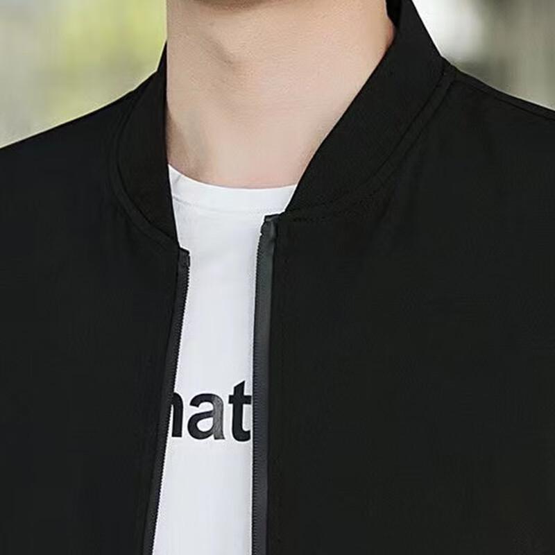 Tucano Men's Slim Fit Wrinkle-Free Solid Color Casual Jacket