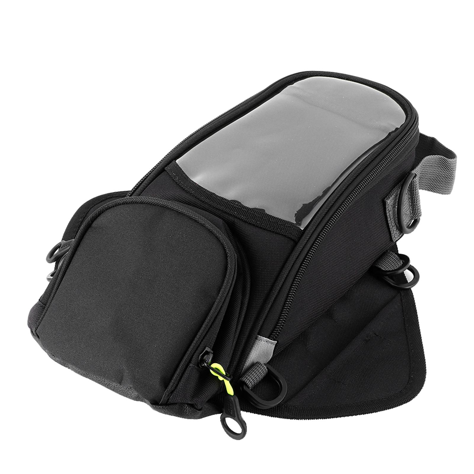 

Motorcycle Oil Tank Bag Magnetic W GPS Phone Pouch Waterproof Motorbike Luggage