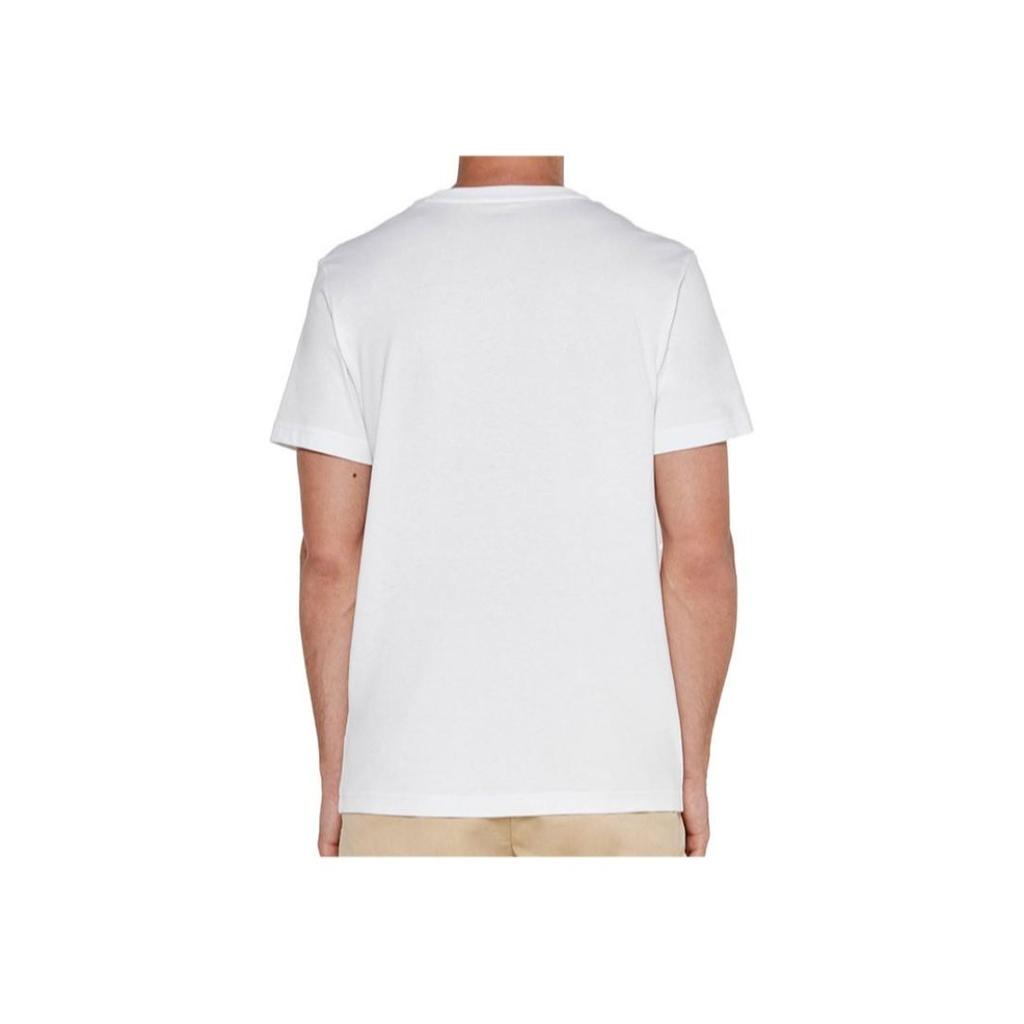 Calvin Klein Cotton Crew Neck Simple Comfortable Short Sleeve T-Shirt Men Tops White J30J326863-YAF