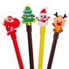 Cartoon Christmas Series Elk Neutral Pen - Cute Animal Student Stationery, Black Water-Based Ink