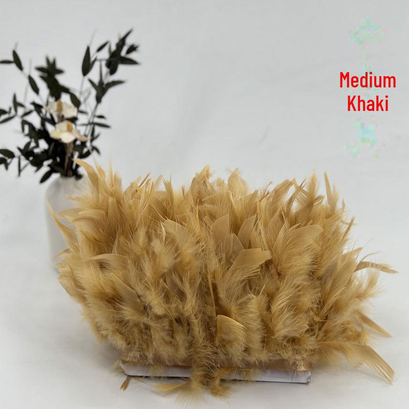 DIY Turkey Feather Strips for Costumes, Weddings & Decor