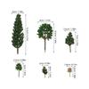 TOYMYTOY Tree Model Set of for Use As Model Railway Miniature and Educational Trees, 38, Trees, Models, Buildings, Gardens, Purposes.