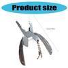 Multifunctional Folding Pliers Portable Multifunctional Turtles Back Pliers Pocket MultiTool With Sheath for Camping