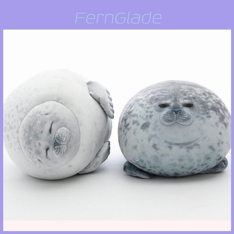 Large Chubby Blob Seal Plush Toy Animal Pillow Pet Soft And Cute Ocean Stuffed Doll Gift