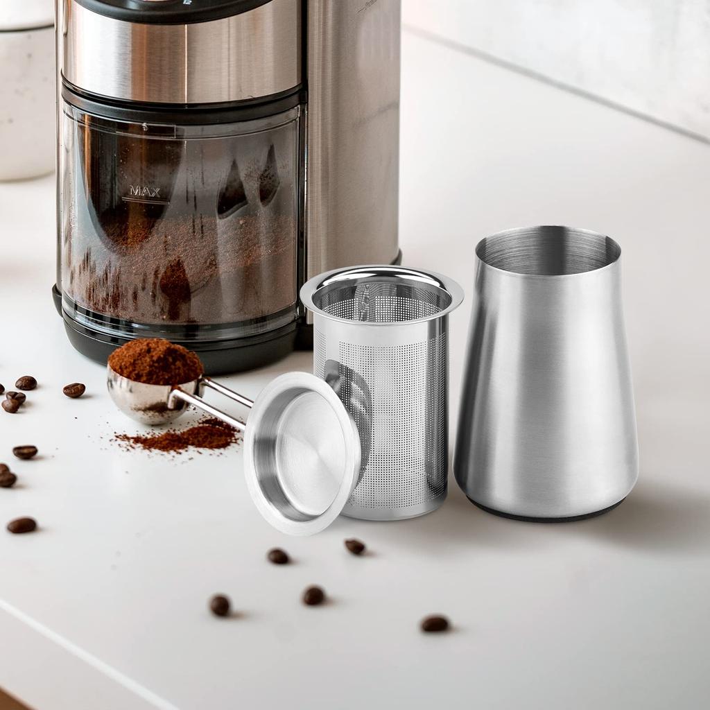 Dailyart Coffee Sieve Easily Make Delicious Stainless Steel Coffee Shaker - Coffee!