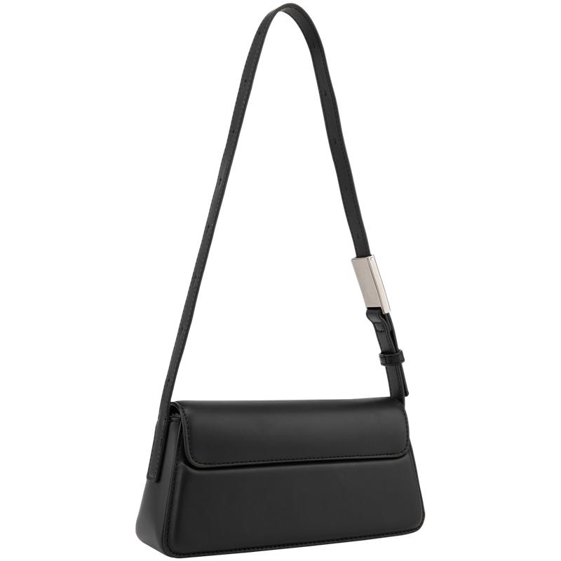 Calvin Klein Versatile Flap Trapezoid Synthetic Material Shoulder Bag Medium Women shoulder bag Space-Black 4K3110G-UB1