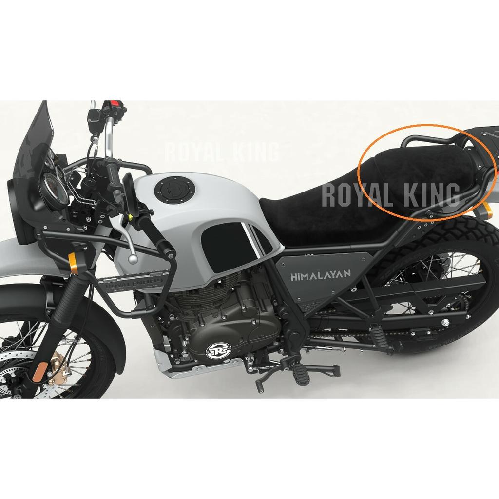 Royal Enfield Touring Passenger Seat Black With Free Oil Filter Himalayan 411cc