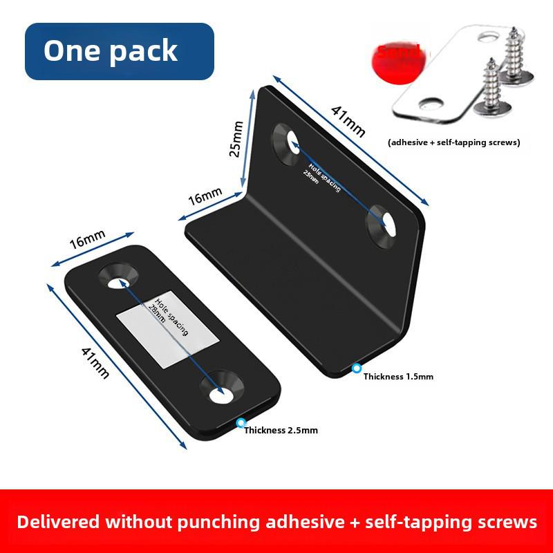 Magnetyczny magnes do drzwi przesuwnych szafy bez wiercenia - Samoprzylepny, Mocny, Niewidoczny ssanie