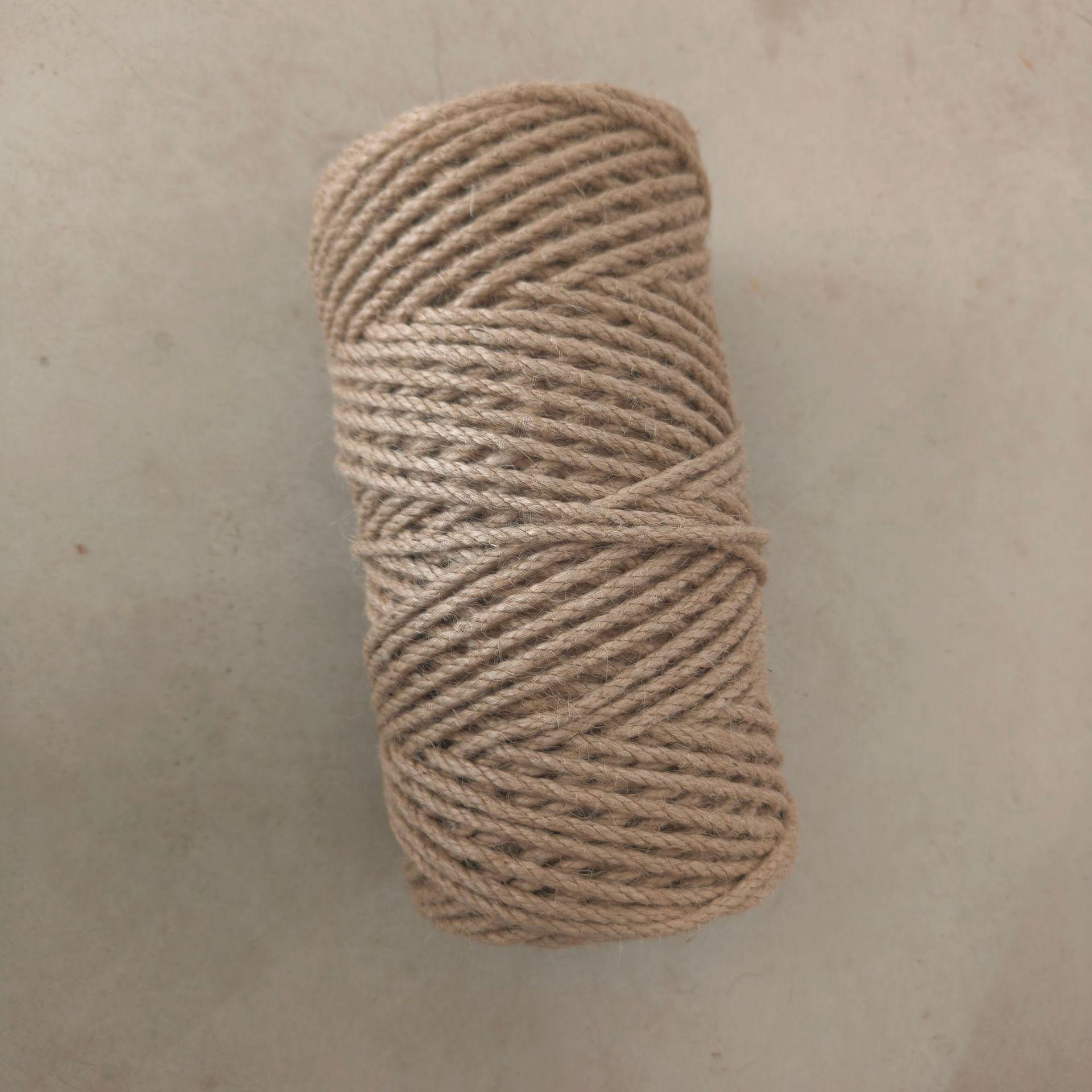 

Пеньковая веревка ручной работы для DIY, перетягивания каната, лазания кошек и декора