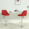 Day and Night - Day and Night Kitchen Stools 2 Units Red Wine Red Synthetic Leather
