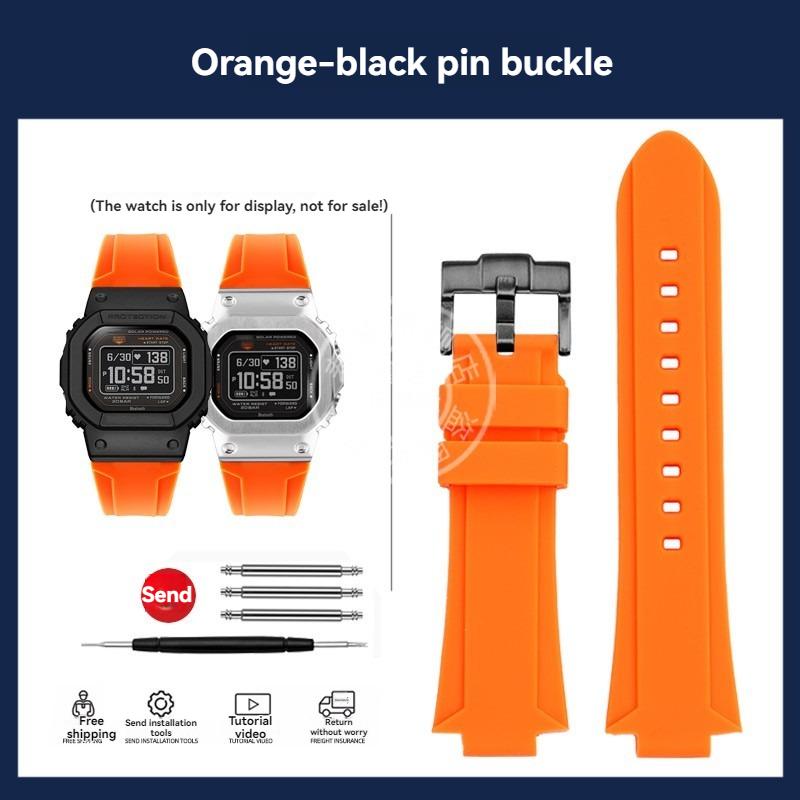 

Для серии Casio G-SHOCK DW-5600 DW-5610 GW-M5610 GW-5000 GW-B5600 GA2100 GM2100 DW-H5600 Модифицированный силиконовый ремешок для часов DW-H5600 series