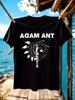 T-shirt Unisexe Essentiel Rock Adam The Ants - T-shirt Graphique Vintage Punk Rock