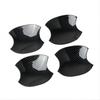 For Toyota Tundra   Carbon Fiber Side Door Handle Bowl Cover Trim 4pcs