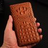 Crocodile Claw Genuine Leather Flip Case For Tecno Pova 6 7 Pro Ultra Neo 4G 5G Wallet Phone Cover Cases