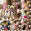 S-Sailor Moon Anime Cushion Cover Multi-Scene Pillow Cover For Home & Car - Reversible, Soft & Durable For Daily Use