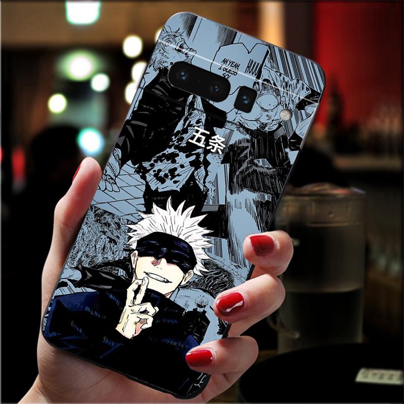 Phone Case For Google Pixel 10 Pro XL 9 Pro XL 9A 8 7 6 Pro Pixel 8A 7A 6A Pixel 8 7 6 5 Anime Jujutsu Kaisen Gojo