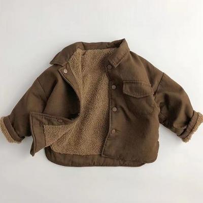 Jungen Jacken Fleece Kinder Mäntel Mode Kinder Oberbekleidung Winter Herbst
