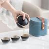 Kung Fu Travel Tea Set: Portable Quick Cup for On-the-Go Outdoor Tea Activity