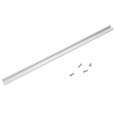 Aluminum Alloy T Slot Miter Track Jig Non Porous Slide Slab Fixture Woodworking Tool (400mm)
