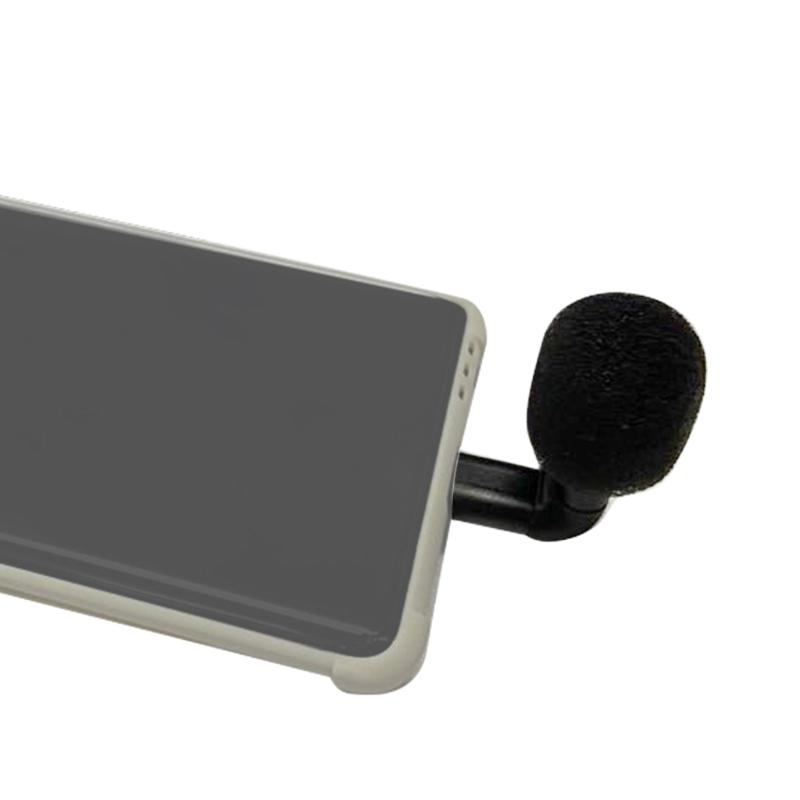Portable Video Microphone Mic Type-c/3.5mm Plug Active Noise Reduction Outdoor Video Shooting for Ideal for Conference
