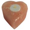 Himalayan Salt Heart Candle Holder - Medium