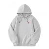 25 American Cotton Blend Loose Fit Hooded Sweatshirt Horse Print Streetwear Teens