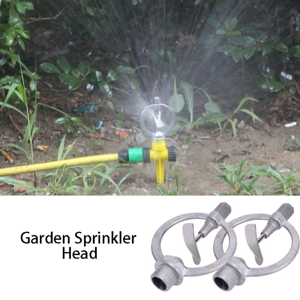 360 Degree Rotation Zinc Zinc Alloy Rain Nozzle Irrigation Sprinkler  Landscape Greenhouse