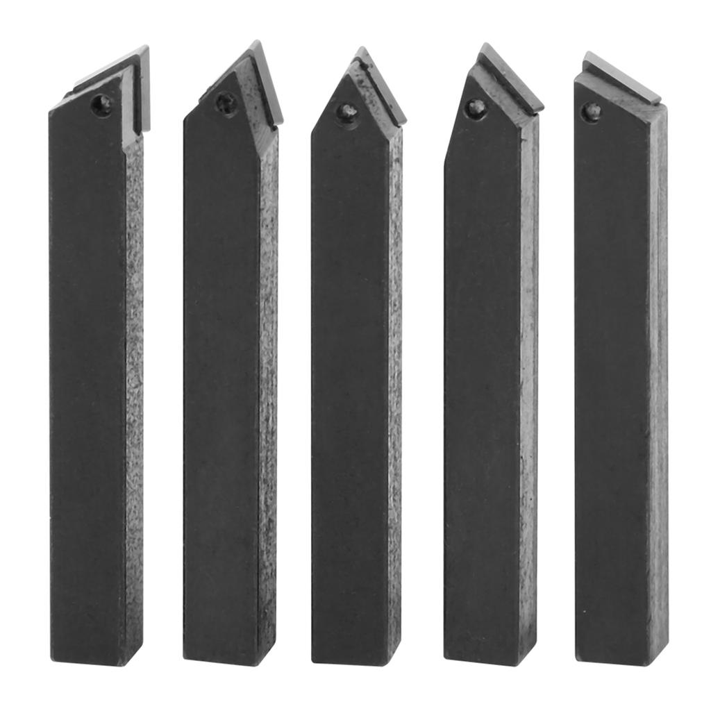 5PCs Carbide Turning Tool Indexable Set 516?Inch for Surface?Cutting  Boring  Chamfering