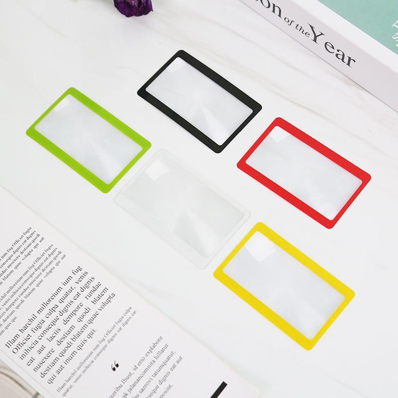 1 szt. Kieszonkowa Lupa z Soczewką Outdoor Fre HD Szkło do Czytania