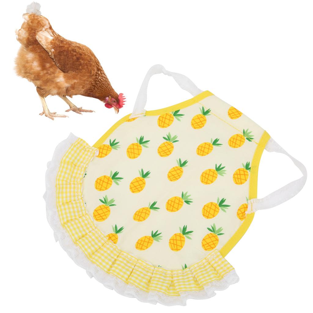 Chicken Saddles Elastic Lace Hen Aprons Dress Compatible For Chickens Ducks and Geese